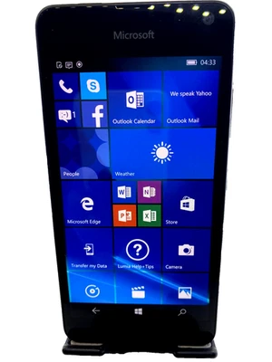 Microsoft Lumia 650 LTE OLED SIM 16GB Smartphone 📱 Unlocked FUlly Working B3-12 - Image 1 of 4