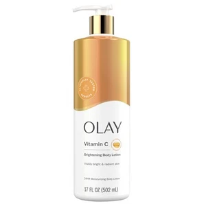 Body Lotion Brightening for Women with Vitamin C, 24hr Moisturizing, 17 fl oz - Picture 1 of 8