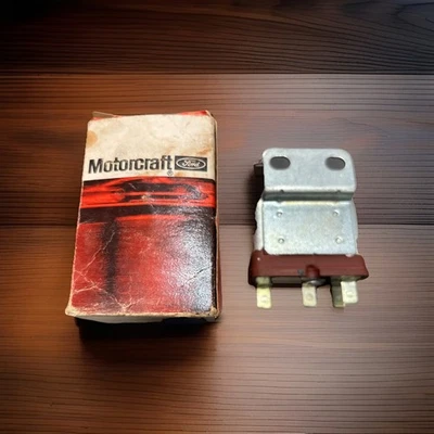 66-70 Ford Alternator Regulator Field Relay MOTORCRAFT GR376 C6AZ-10A376-A - Image 1 of 4