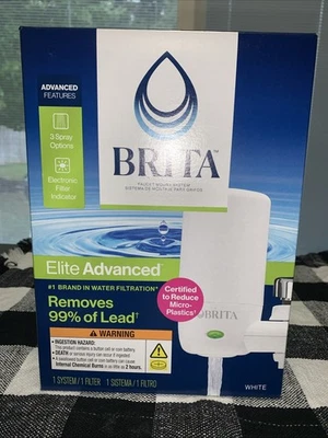 Brita 42201 On Tap Faucet Water Filter System - WHT New - Image 1 of 4