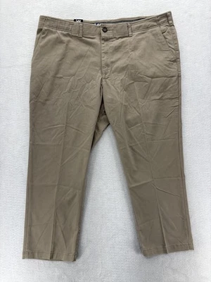 Pantalones Lee Para Hombres 46x28 Caqui Movimiento Extremo Relajado Cónico Chino Elastizado Informal Foto 1 de 4