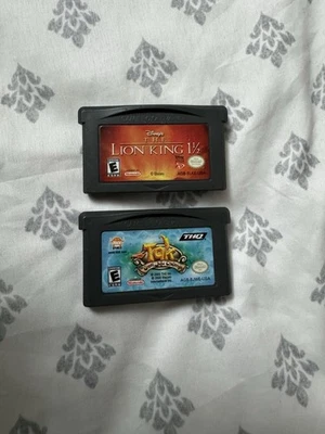 El Rey León 1 1/2 GBA (Nintendo Gameboy Advance) SOLO CARRO Foto 1 de 2