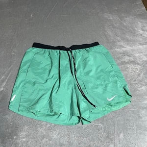 Nike Flex Stride Running Shorts Mens Large Dri Fit Green Lined Running Active - Picture 1 of 6