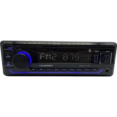 BLAUPUNKT DAYTONA 140 SINGLE-DIN CAR AUDIO DIGITAL MEDIA PLAYER W/ BLUETOOTH USB - Image 1 of 3