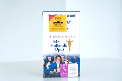 Mr. Holland's Opus (1996) *SEALED* VHS Tape Richard Dreyfuss & Glenne Headly Foto 1 de 4