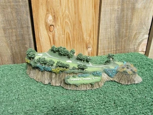 The Danbury Mint Legendary Golf Holes Collection The 7th At Torrey Pines - Picture 1 of 7