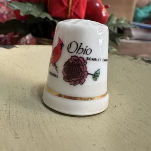 Ohio Thimble Souvenir Collectible - Picture 1 of 3