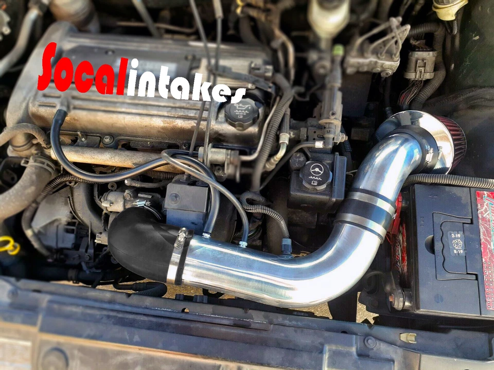 Kit de admisión de aire y filtro negro rojo para Pontiac Sunfire 2002-2005 2,2 L L4 Foto 1 de 3