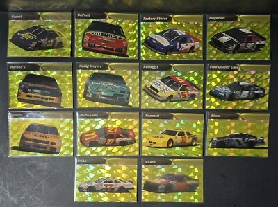 1994 🚘 Pro Set Power Racing Card #132 Gold and Other 14 Card Lot, Jeff Gordon + - Image 1 of 2