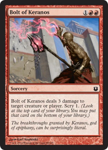 Born of the Gods - Bolt of Keranos - Foil - Image 1 of 1