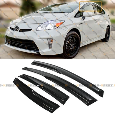 PARA 2010-2015 3ª GENERACIÓN TOYOTA PRIUS ZVW30 ZVW35 3D VENTANA ONDULADA VISERA VENTILACIÓN PANTALLA Foto 1 de 4