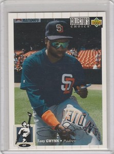 Tony Gwynn 1994 Silver Signature Collector's Choice #122