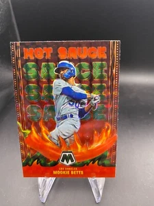 Mookie Betts - Inserto de salsa caliente de mosaico verde - Mosaico Panini 2022 - Imagen 1 de 2