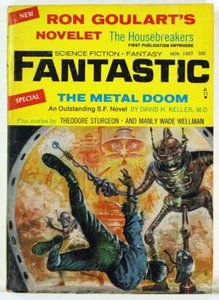 Fantastic Science Fiction and Fantasy Pulp Magazine Nov. 1967 Digest Ron Goulart - Imagen 1 de 1