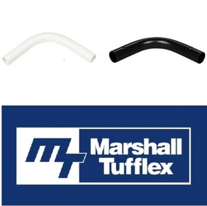 Marshall Tufflex Conduit PVC einfache Biegung 20 mm/25 mm schwarz weiß schweres Kabel - Bild 1 von 3