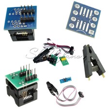 SOIC8 SOP8 Flash Chip IC Test Clips Socket Adpter Programmer Converter 150mil