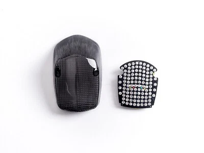 2nd Generation LED Tail Light Turn Signals fit Honda 1998-2003 ACE 750 Smoked - Image 1 of 4