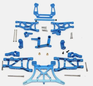 Metal Full Set RC Car Parts For 1/10 Traxxas SLASH 2WD/Rustler/Stampede/Bandit S - Picture 1 of 1