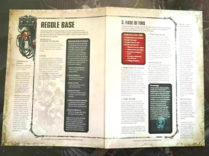 OPUSCOLO REGOLE WARHAMMER 40.000 - ITALIANO EDIZIONE DARK IMPERIUM 40k RULES OOP - Foto 1 di 1