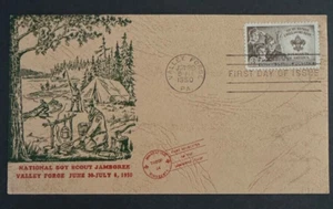 AtoZ. First Cachet Boy Scout Troop 24 1950 - Picture 1 of 2