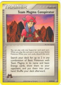 2x (pok-MA-082) Team Magma Conspirator Pokemon EX Team Magma VS Aqua Card # 82 - Imagen 1 de 1