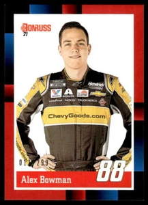 Alex Bowman 2021 Panini Donruss Racing # 131 Red /299 - Picture 1 of 2