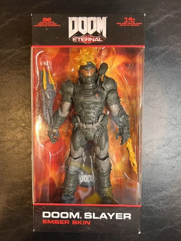 McFarlane Toys DOOM Eternal Doom Slayer Ember Skin 7" Action Figure 2022 NIB New Cover
