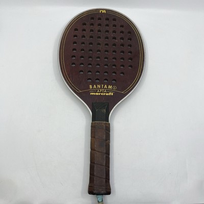 Raquette En Bois Marcraft – Paddle Tennis – Vintage USA – Occasion
