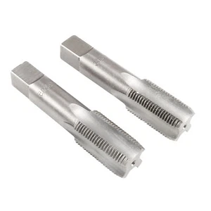 Metric Hand Tap M20 Thread 1.5 Pitch 4 Flutes H2 Alloy Tool Steel 1Pair - Picture 1 of 9
