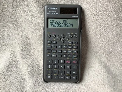 Casio fx-300MS Scientific Calculator (2nd Edition) - S-VPAM - Tested Working - Image 1 of 4