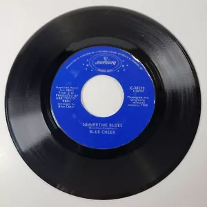 Blue Cheer "Summertime Blues" 45 Vg Tested 1968 Mercury - Picture 1 of 8