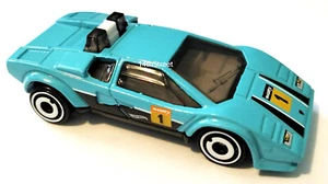 2024 HOT WHEELS RETRO RACERS 5 PACK EXCLUSIVE - LAMBORGHINI COUNTACH - Picture 1 of 1