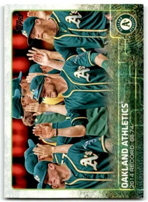 2015 TOPPS OAKLAND ATHLETICS OAKLAND ATHLETICS #33 - Image 1 of 2