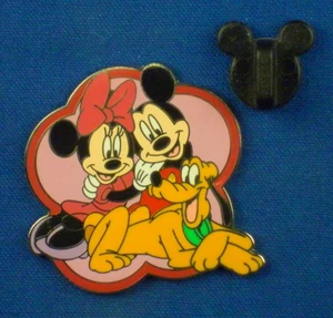 Mickey Minnie Mouse Pluto Dog My First Starter Disney Pin # 87583 - Imagen 1 de 3