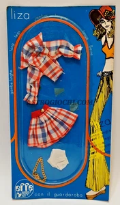 LIZA LONG LEGS EFFE FRANCA OUTFIT DOLL ITALY GAMBE LUNGHE VINTAGE '70 NEW IN BOX - Picture 1 of 2
