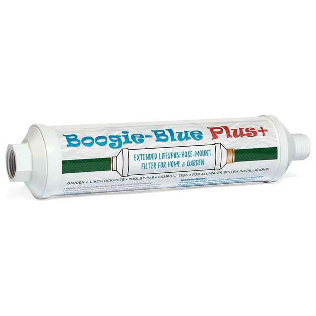 Filtro de água Boogie Blue PLUS+ – Remove cloro, metais pesados, 45.000 galões - Imagem 1 de 1