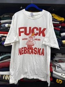 Sz XL vintage 1990s anti-Nebraska Profain Tshirt - Picture 1 of 5