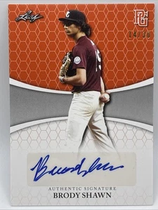 Hoja Perfect Game 2022 Orange Brody Shawn 14/30 papel automático - Imagen 1 de 2