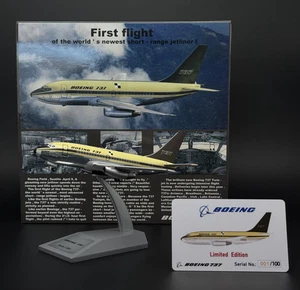 InFlight 1:200 KJ Model B737 N73700 "First Flight of B737" Aircraft Model* - Picture 1 of 19