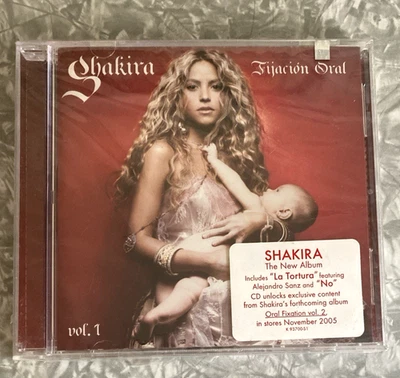 NEW Shakira Fijacion Oral CD 2005 Hype Sticker Rick Rubin SEALED - Image 1 of 4