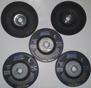 Radnor 64000702 Depressed Center Wheel Type 27 4 1/2" X .25" X 5/8" - 11" Qty 5 - Picture 1 of 1