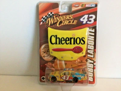 2V20--Círculo de ganadores, imán de campana Cheerios, Bobby Labonte #43--Perfecto estado Foto 1 de 4