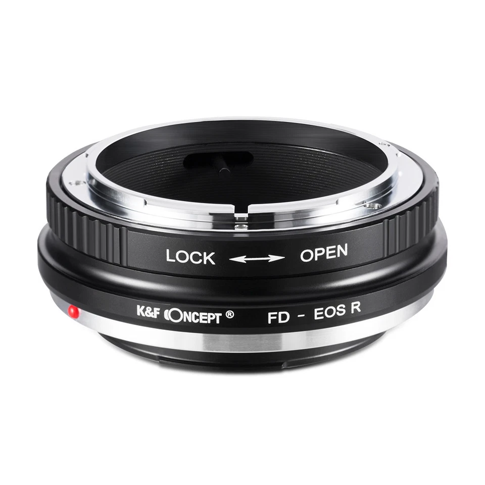New K&F Concept adapter for Canon FD lens to Canon EOS RF R5 R6 camera - Image 1 of 4