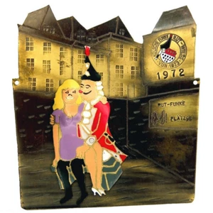 Kölner Karnevalsorden Köln Rote Funken 1972 Orden Karneval Fasching - Bild 1 von 1