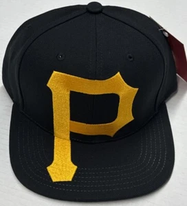 NEW MITCHELL & NESS MLB PITTSBURGH PIRATES XL LOGO SNAPBACK CAP HAT GORRA - Picture 1 of 4