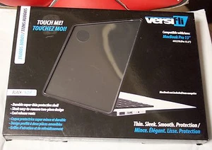VERSIFLI SMOOTH SHELL (BLACK) FOR 13" MACBOOK PRO, #A1278(PRO 13.3")- FLI-2001BK - Picture 1 of 4