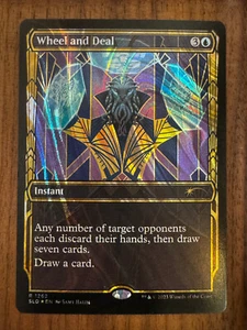 Wheel and Deal (Halo Foil) [Serie Secret Lair Drop] Magic The Gathering lámina casi nueva - Imagen 1 de 2
