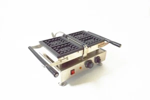 110V Waffle Maker Swing Type Belgian Waffle Iron 4 pcs Rectangle Waffle Maker  - Picture 1 of 10