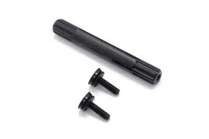THEORY REPLACEMENT CRANK SPINDLES w/BOLTS 8 SPLINE 175mm Length (For 3"+ Tires) - Picture 1 of 1