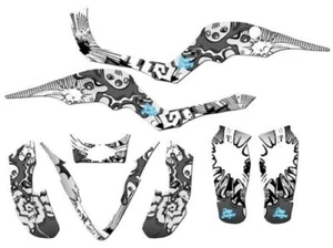 All Years PROSHARK ZANY White Senge Graphics Kit Compatible with APEX - Picture 1 of 7